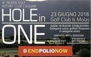 23 Giugno: 4° Trofeo Golf Hole in One a Is Molas